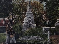 Spomenik dr. Ante Starčevića u Šestinama oko 1910. godine
